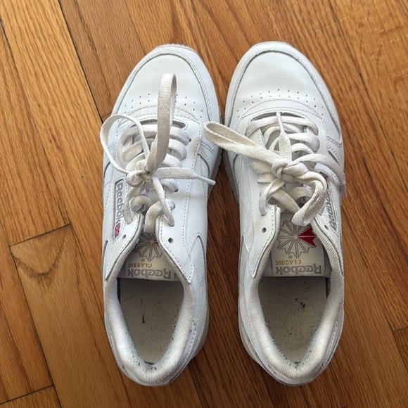 White Reebok Shoes - Picture 7 of 8